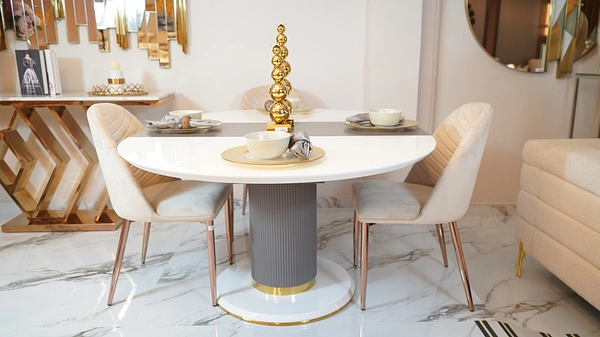 Mesa De Comedor Grafito 743