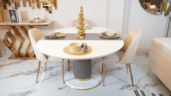 Mesa De Comedor Grafito 743