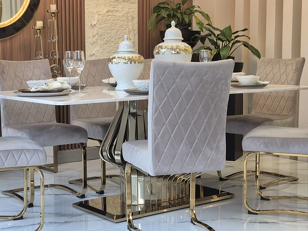 Mesa De Comedor Grafito 1009