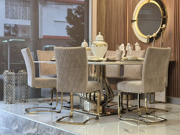 Mesa De Comedor Grafito 1009
