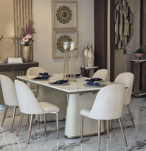 Mesa De Comedor Grafito 1008