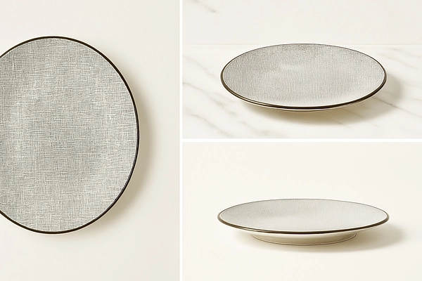Plato Decorativo Grafito 107